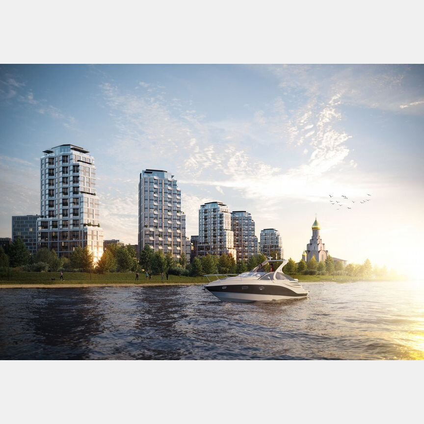 3-к. квартира, 95,5 м², 8/13 эт.