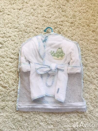 Детский махровый халат 62-68