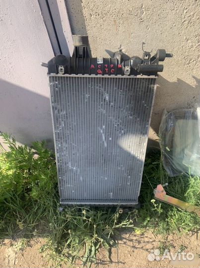 Opel astra h радиатор охлаждения