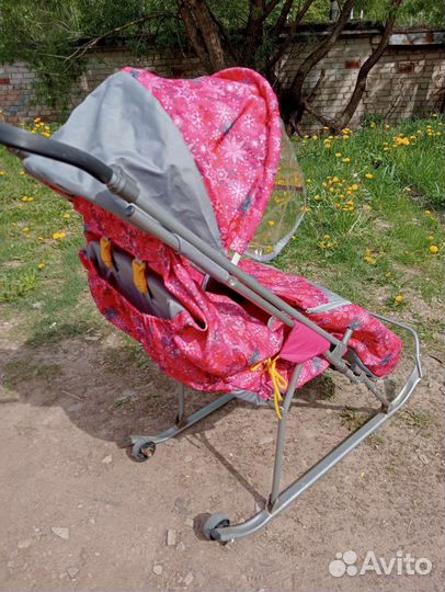 Коляска санки