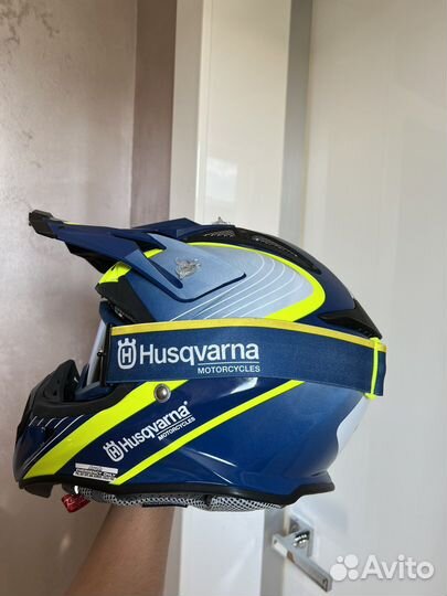 Шлем airoh aviator 2.1 husqvarna railed 2016
