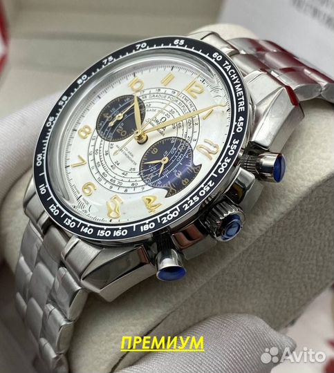 Брутальные мужские часы Omega