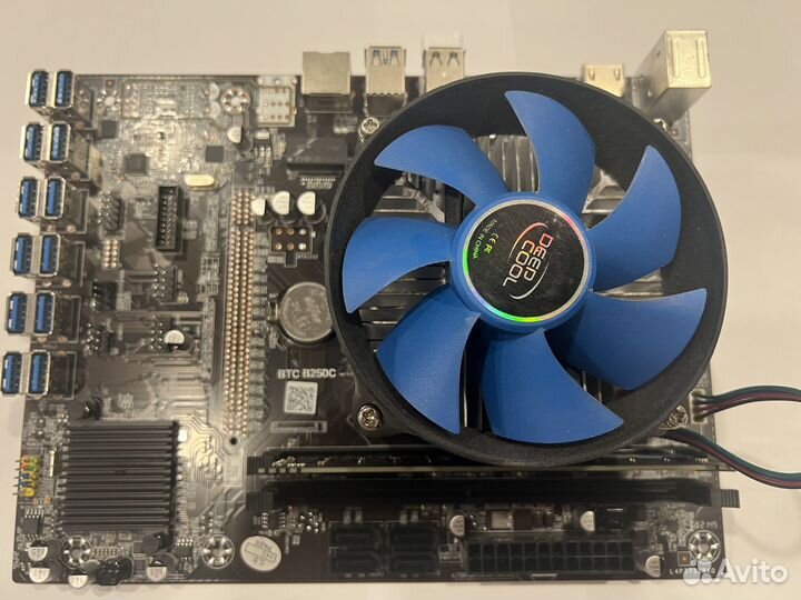 Материнская плата сокет 1151 b250c btc