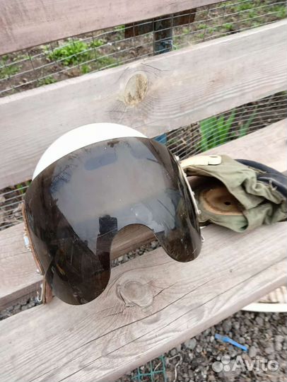 Шлем авиационный защитный зш4 в хорошем состоянии