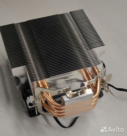 Куллер для процессора башня 4 трубки