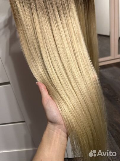 Волосы для наращивания 50 55 см