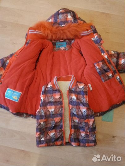 Новый зимний костюм, размер 110