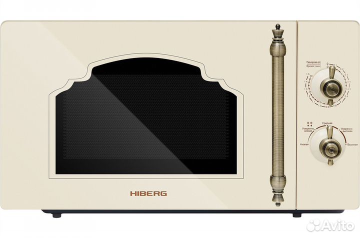 Микроволновая печь hiberg vм-4288 YR бежевый