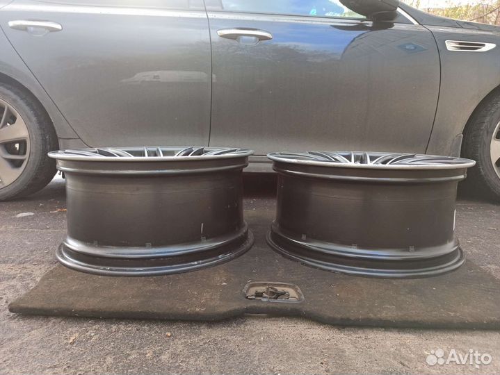 Porsche Macan R21 два диска перед зад ковка