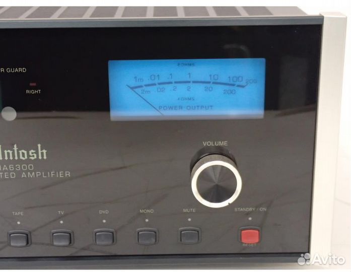 Усилитель McIntosh MA6300 - Пульт, macintosh