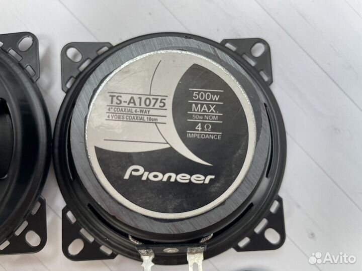 Динамики Pioneer 10 см 500w