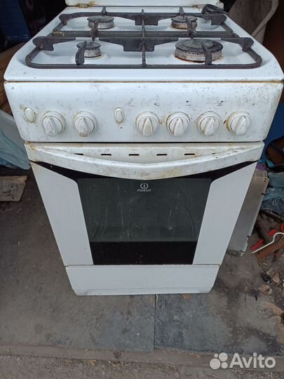 Газовая плита бу indesit