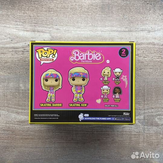 Funko Pop Skating Barbie & Skating Ken 2-pack