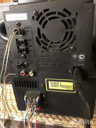 Музыкальный центр panasonic sa pm27