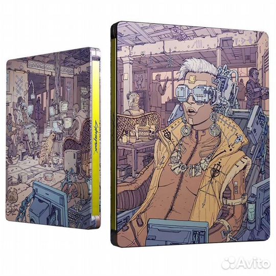 Cyberpunk 2077 Steelbook Edition для PS4