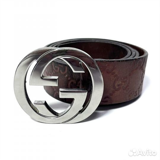 Gucci GG Monogram Belt