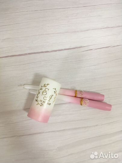 Свадебный набор пудровый