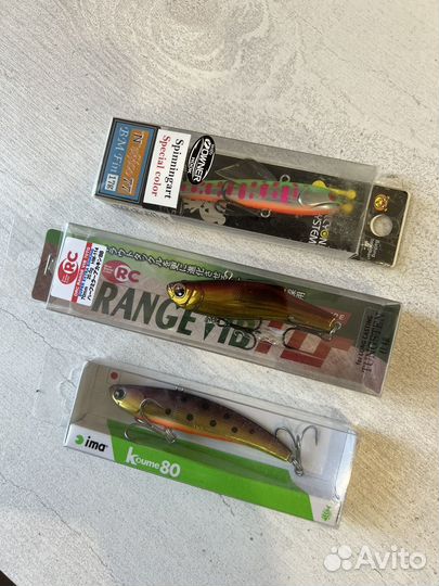 Воблеры и ратлины Японские и не только