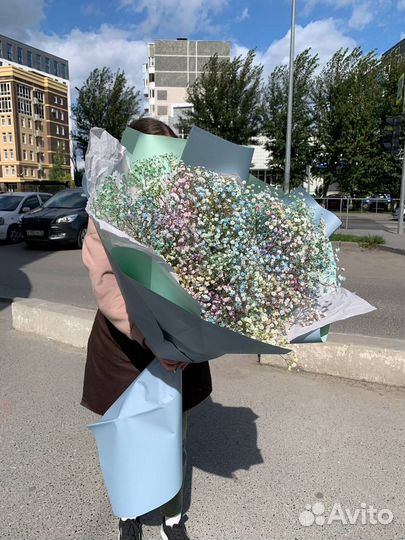 Букет из гипсофилы