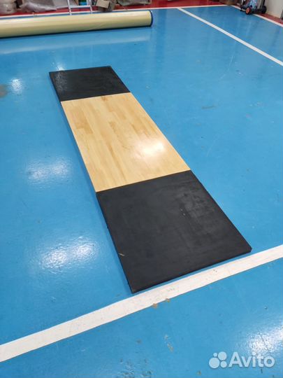 Помост для становой тяги компактный 274Х72Х4cм DNN