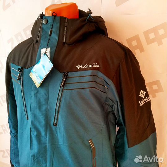 Горнолыжный костюм Columbia, новый, NavyBlue&Black