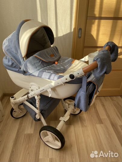 Коляска 3 в 1 adamex massimo