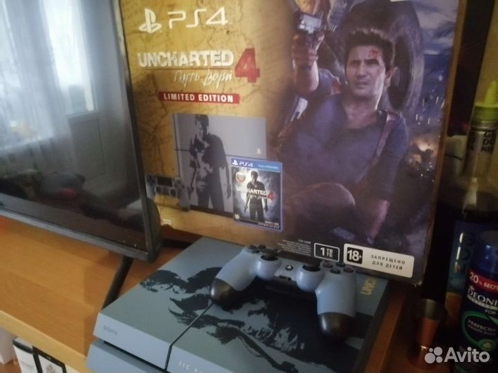 Sony Ps4 1tb Uncharted 4