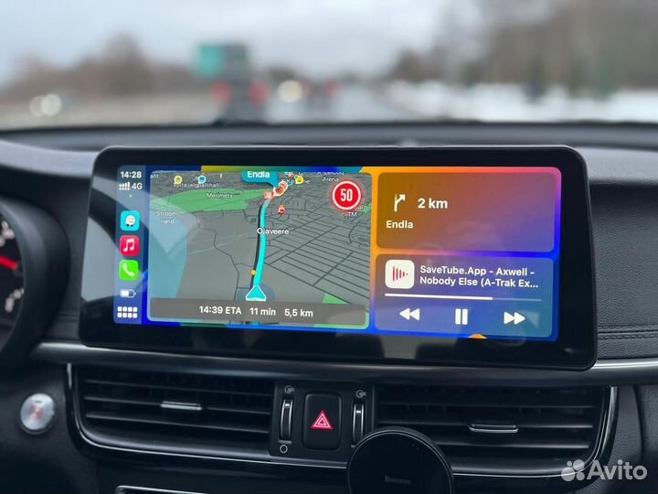 Магнитола 12,3 дюйма Kia Optima 4