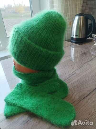 Шапка, варежки, снуд