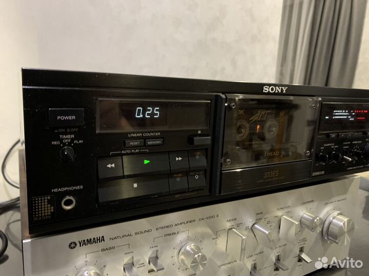 Кассетная дека sony TC-K333ESX