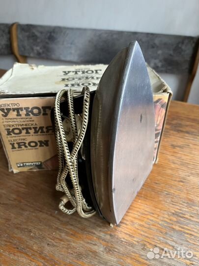 Утюг СССР рабочий электрический