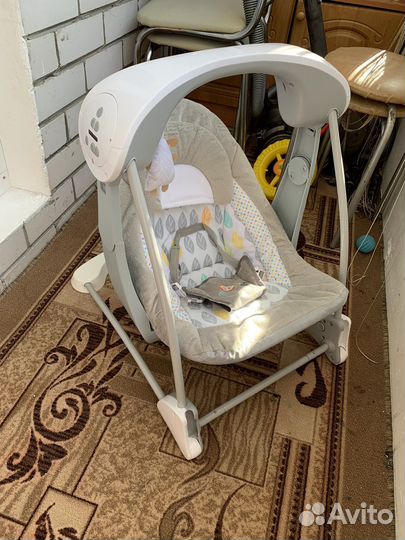 Электрокачели шезлонг