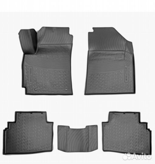 Автомобильные коврики резиновые