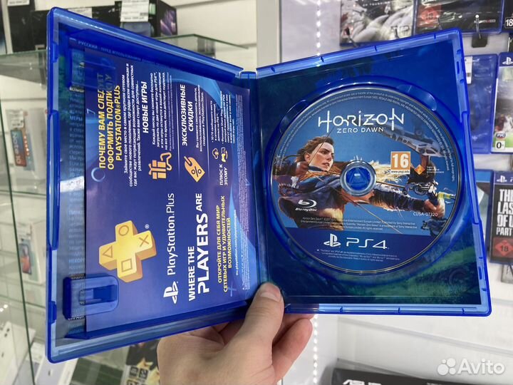 Диск Horizon Zero Dawn PS4