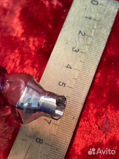 Елочная игрушка Виноградинка, прищепка