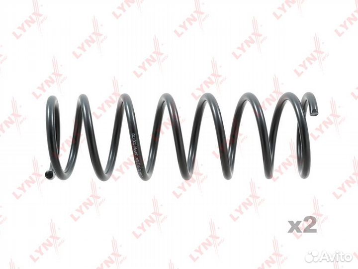 Пружина подвески hyundai sonata 6/99-11/04 задн