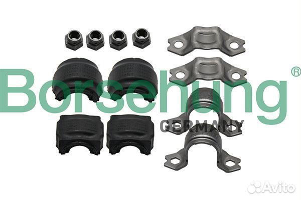 Втулка стабилизатора VW Golf (12) переднего комплект borsehung