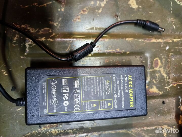 Блок питания 12v 5a