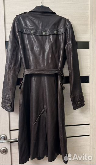 Кожаный плащ женский 42 neohit