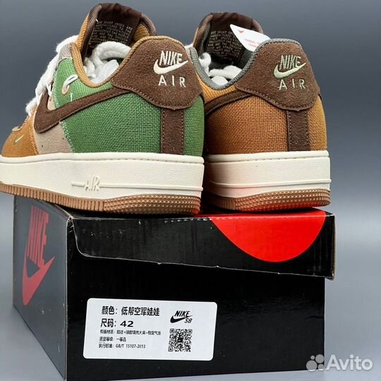 Nike Air Force 1 Voodoo кроссовки