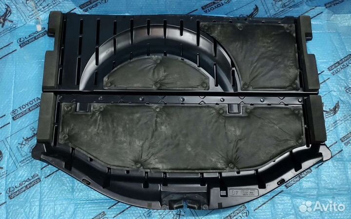 Пол багажника Тойота рав 4 -4 черный 2013-2015