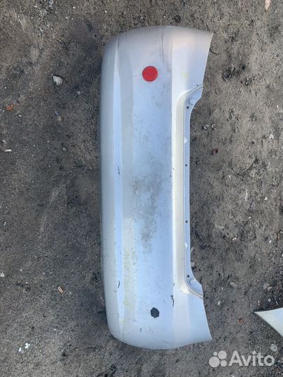 Бампер задний Авео т 200 хетчбэк