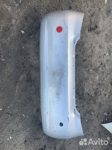 Бампер задний Авео т 200 хетчбэк