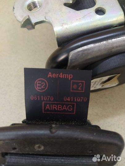 Ремень безопасности передний правый Ситроен