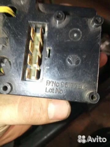 Блок управления печкой Daewoo Nexia N100