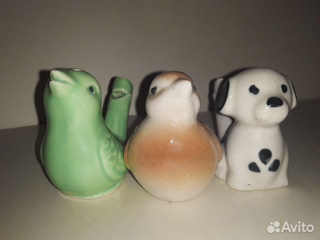 Фарфоровые свистки