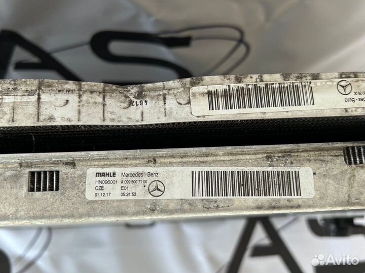 Mercedes GLC X253 W213 Радиатор основной и дополни