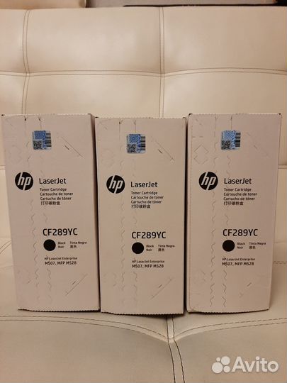 Картриджи cf289yc оригинальные