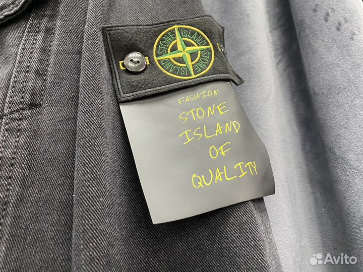 Джинсовка Stone island мужская