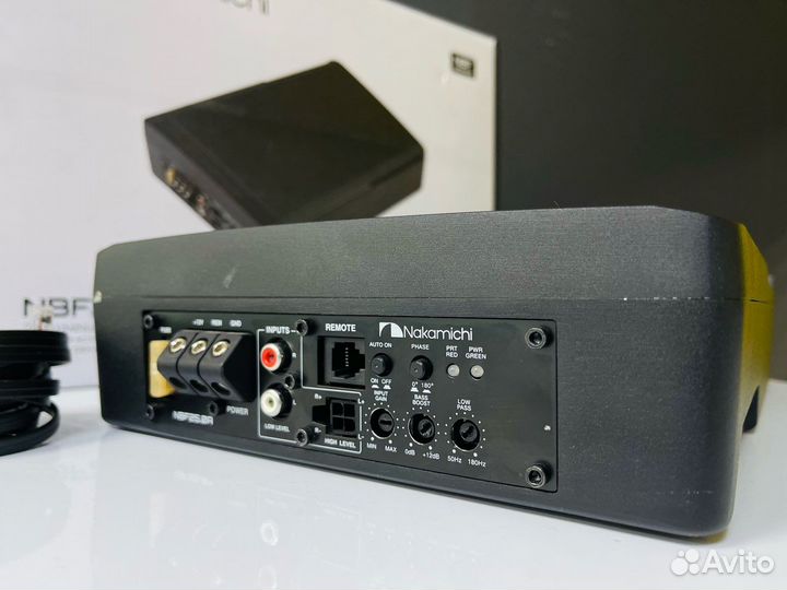 Сабвуфер под сидение nakamichi NAK-NBF25.0A